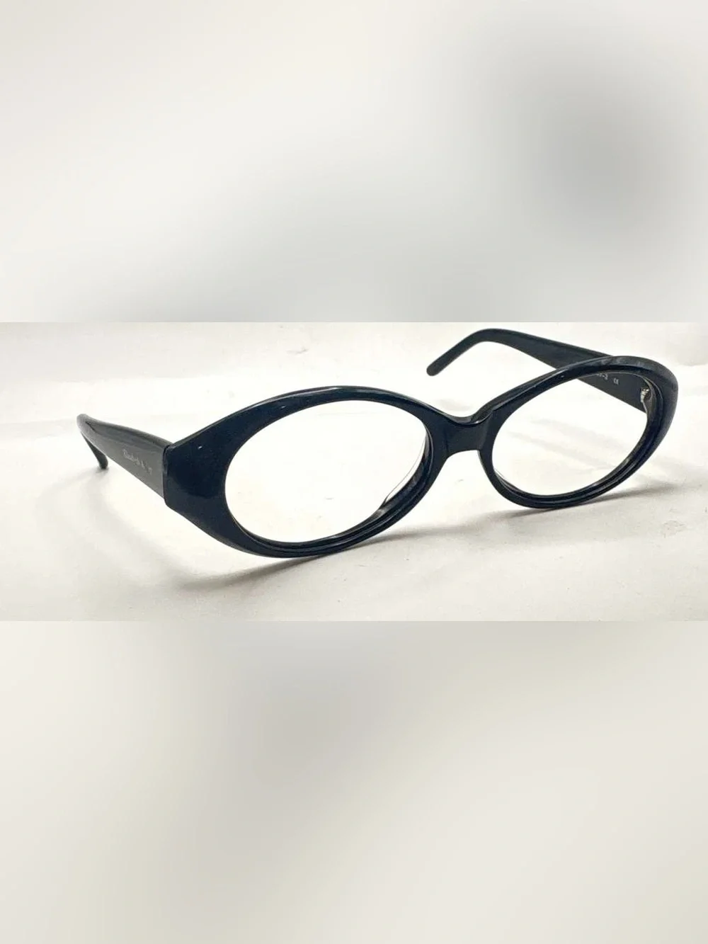 Elizabeth Arden EA Sun 47-2 Black Oval Sunglasses Frames Only